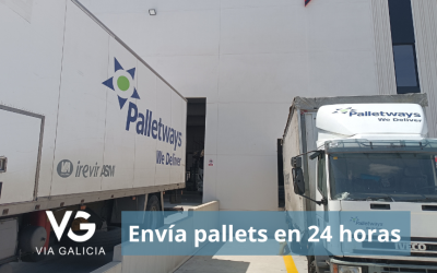 Envío de pallets en 24 horas: el servicio express de Palletways en Pontevedra