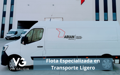 Flota especializada en transporte ligero: la ventaja de ABIAN Service